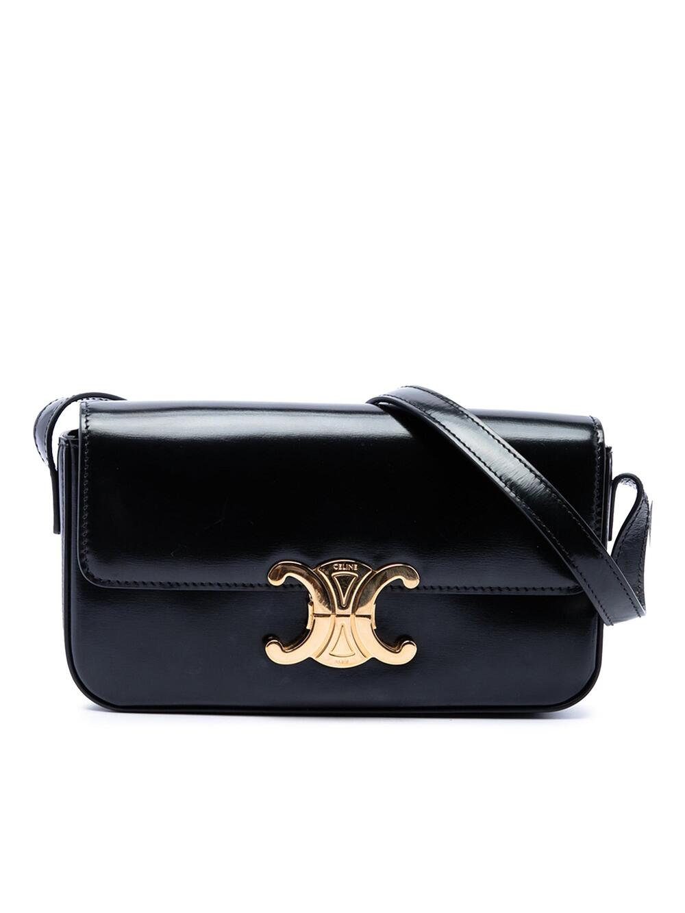 Celine Triomphe East-West Shoulder Bag #376260C19B